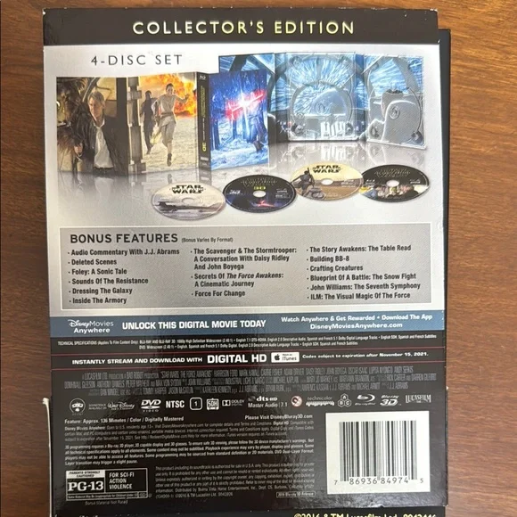 Star Wars: The Force Awakens 3D Collector's Edition - Picture 2 of 5